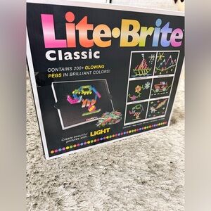 Classic Toy with Glowing Pegs